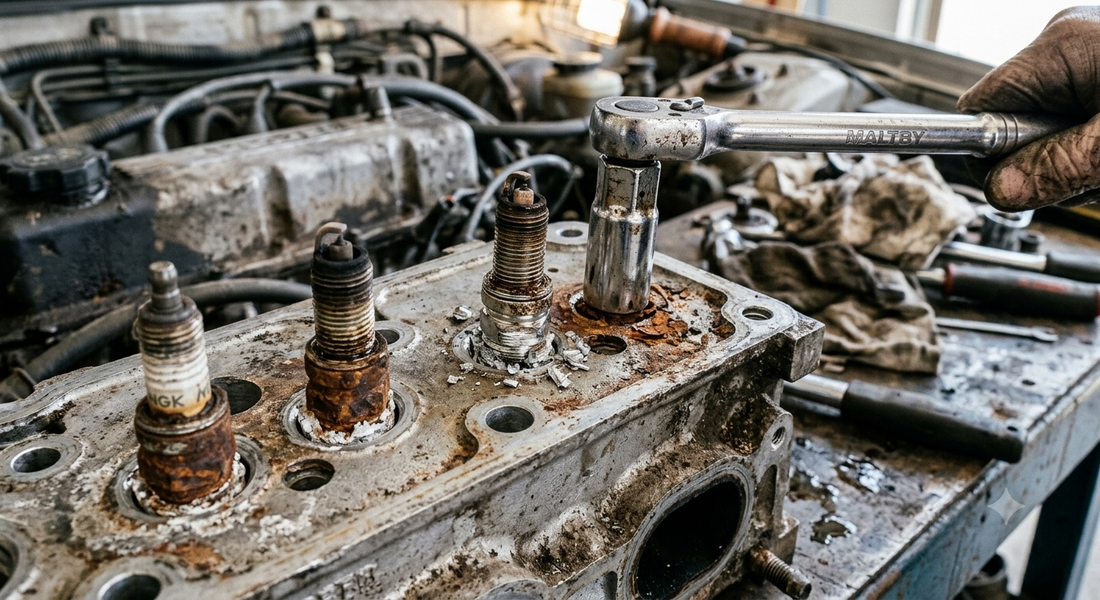 How to Remove Seized Spark Plugs in Aluminum Cylinder Heads Safely